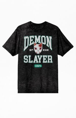 Demon Slayer Tanjiro Fox T-Shirt image number 1
