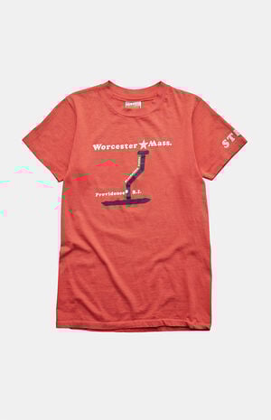 90s Worcester Mass Graphic T-Shirt image number 1