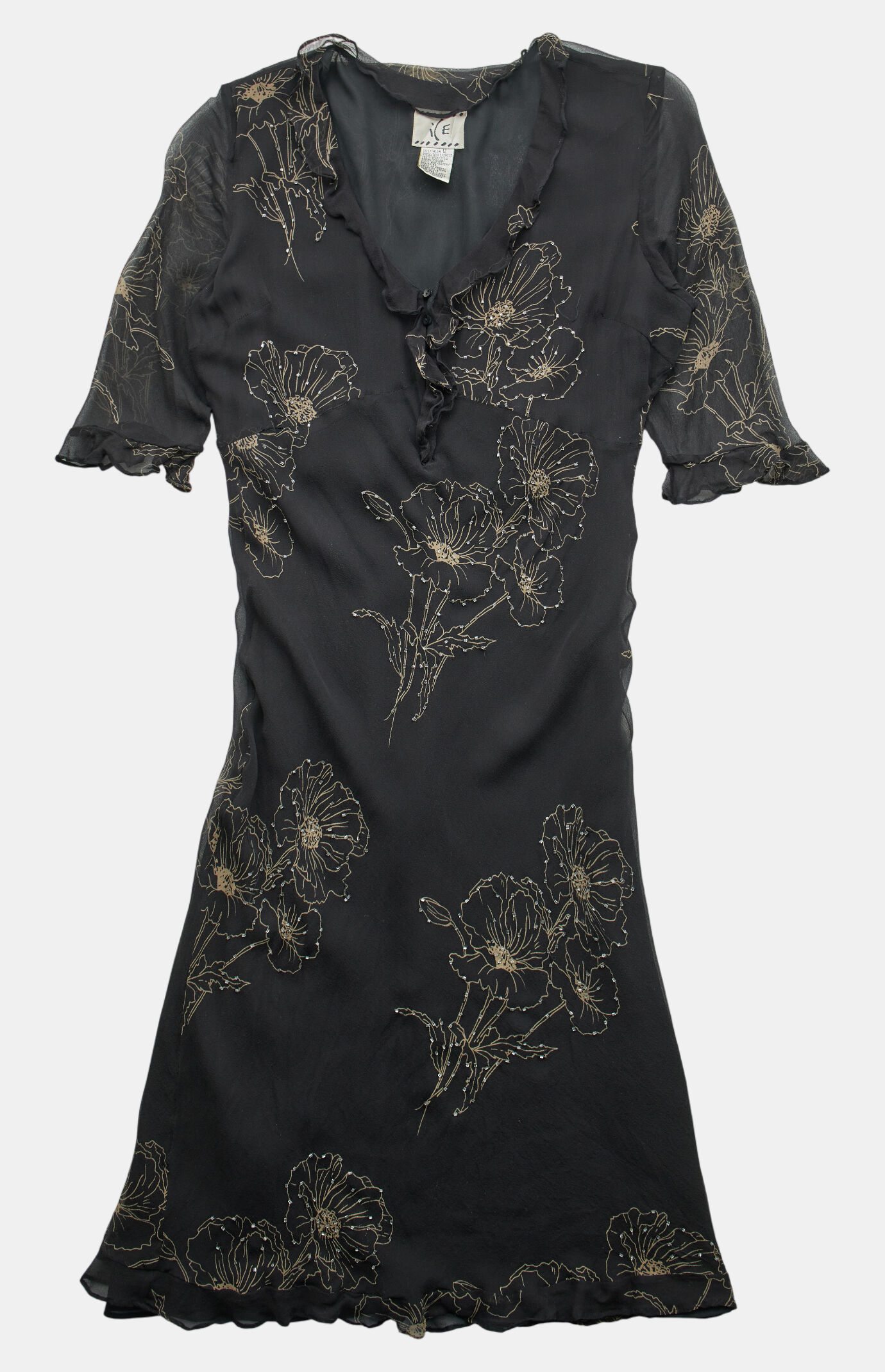 PS VINTAGE 2000s Floral Midi Dress