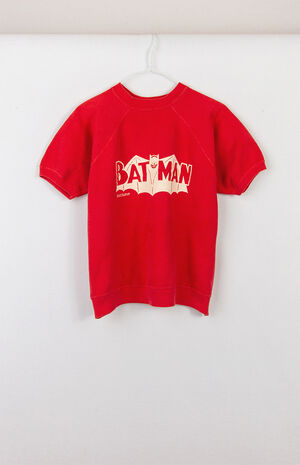 Upcycled Batman Sweatshirt image number 1