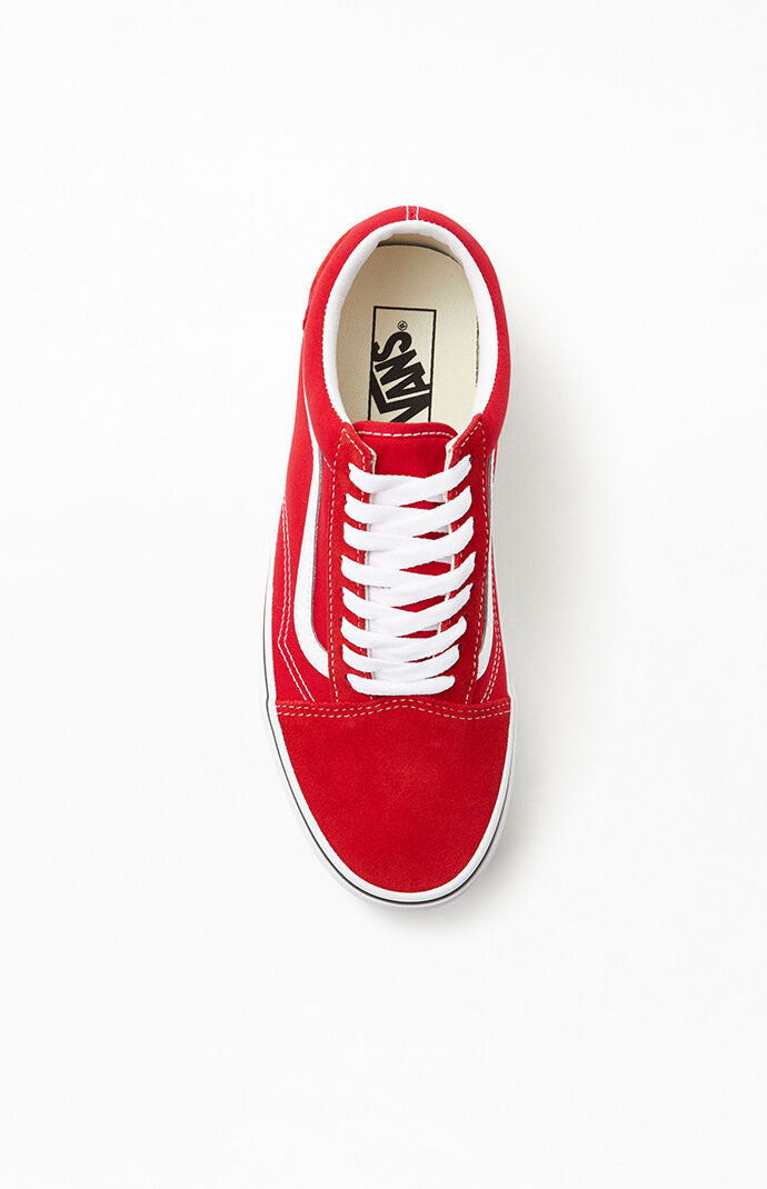Red vans pacsun discount