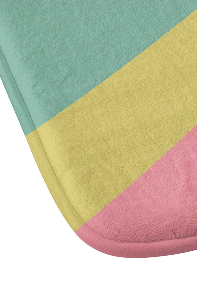Rainbow Road Memory Foam Bath Mat