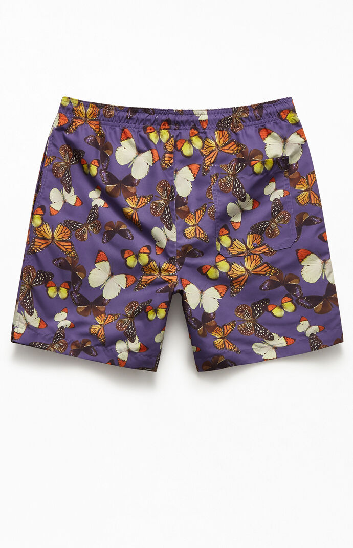 Butterfly 17" Swim Trunks