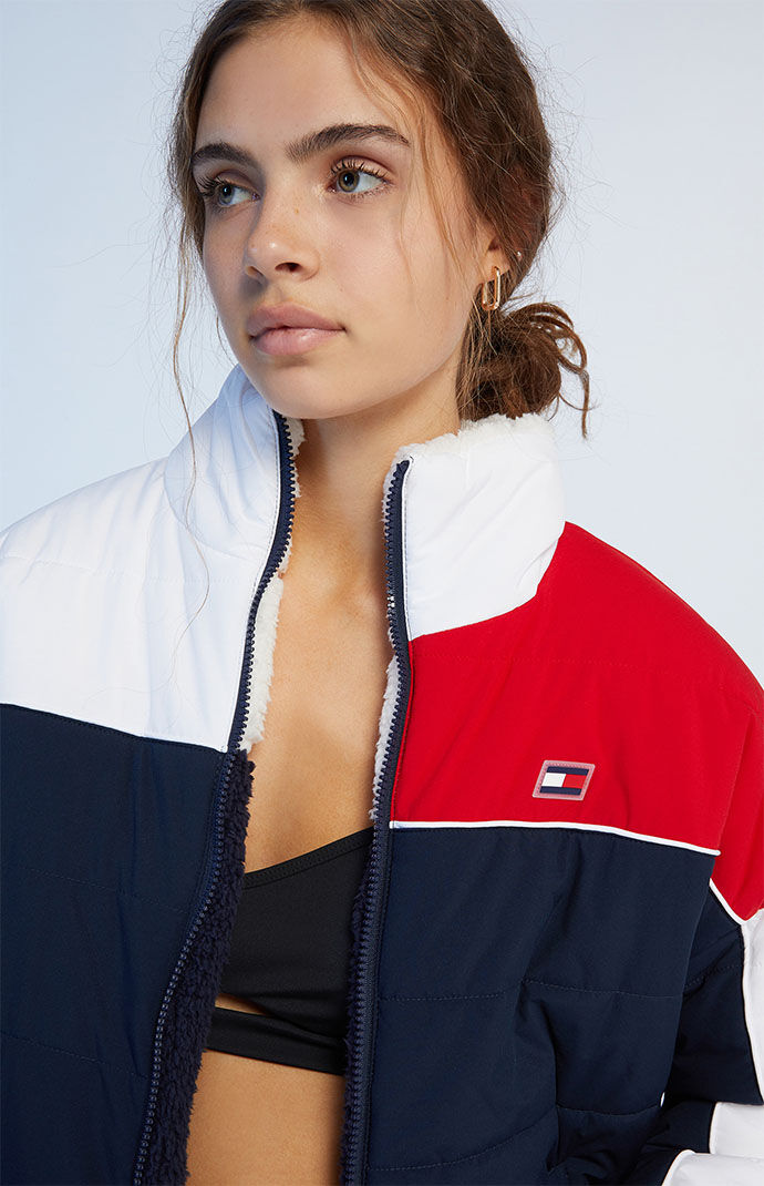 Tommy Hilfiger Reversible Sherpa Jacket | PacSun