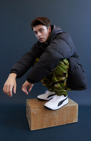 Solid Puffer Jacket image number 1