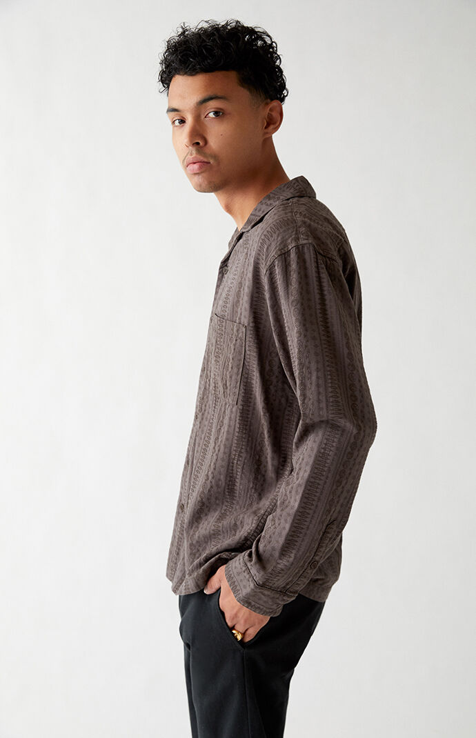 Cubana Long Sleeve Camp Shirt