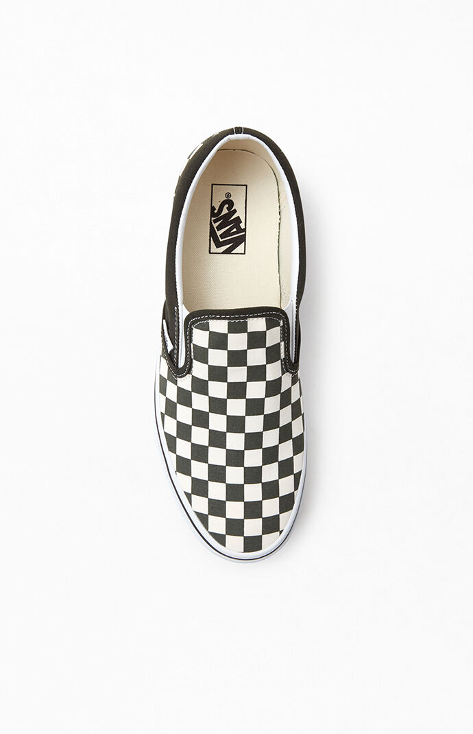 forest green slip on vans