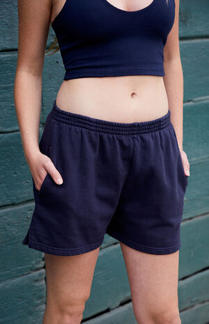 Blue Rosa Sweat Shorts image number 3