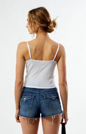 Robin Pointelle Tank Top image number 4