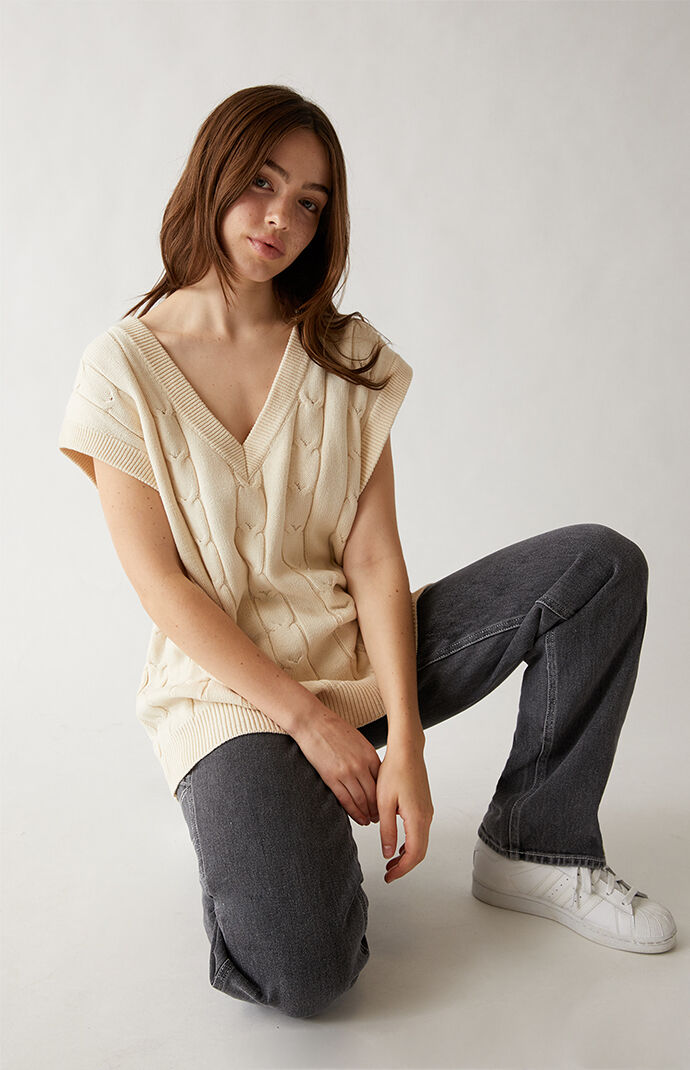 Oversized Boyfriend Vest