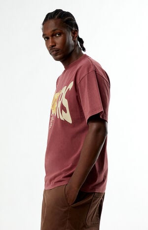 Burgundy Warped Dream T-Shirt image number 3