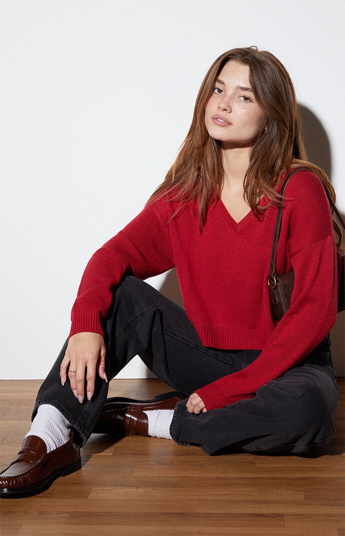 Image: Cassandra V-Neck Sweater