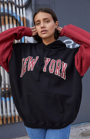 John Galt New York Oversized Hoodie