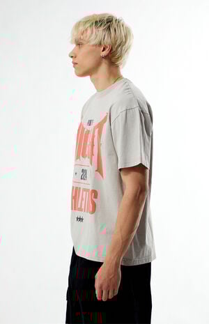 Cream Gym T-Shirt image number 4