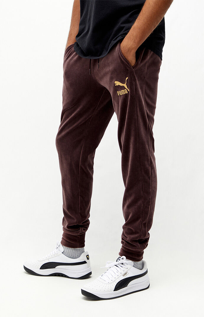 Puma velour pants mens sale
