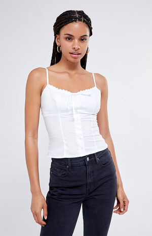 Button Up Tank Top image number 3