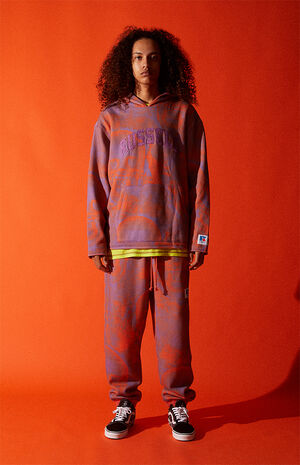 x Russell Athletic Rust Graphic Sweatpants image number 4