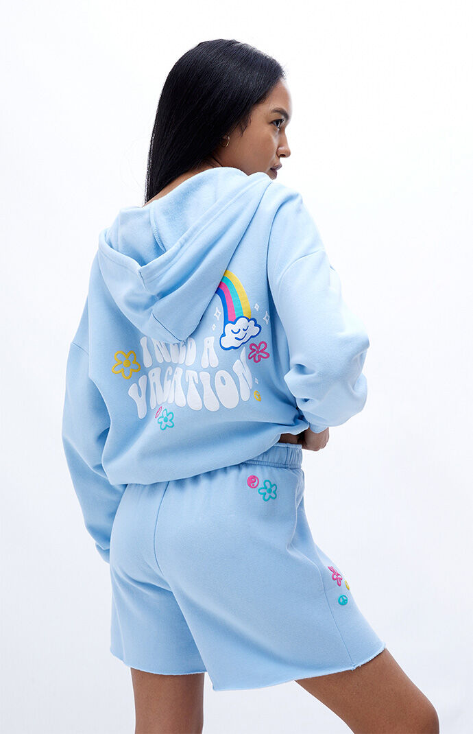 PacSun Over The Rainbow Sweat Shorts 