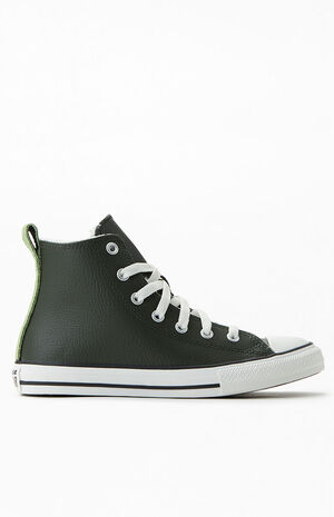 Kids Leather Lined Utility High Top Shoes image number 2