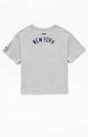 Kids NY Yankees Classic Boxy T-Shirt image number 1