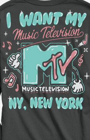 MTV Rubber Hose Long Sleeve T-Shirt image number 4