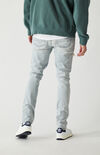 Light Biker Panel Stacked Skinny Jeans Light Biker Panel Stacked Skinny Jeans image number null