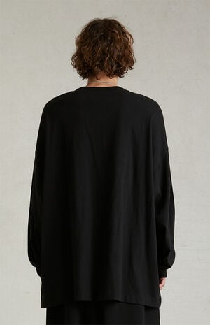 Black Long Sleeve T-Shirt image number 4