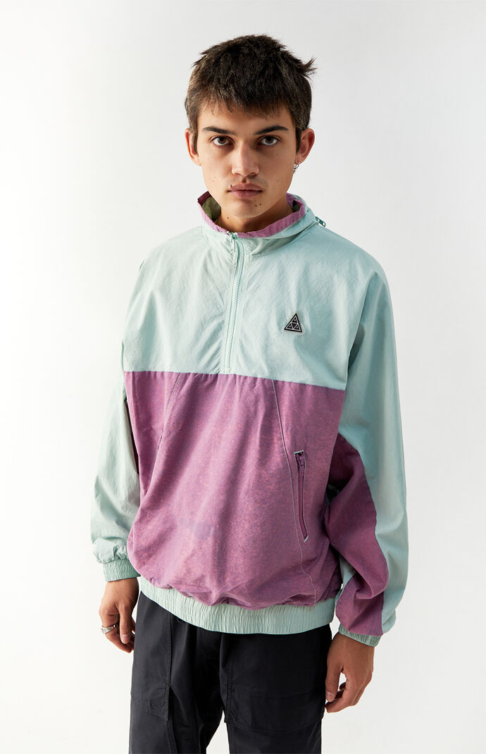 Color-block Anorak Jacket