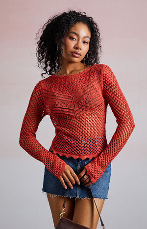 Amber Crochet Top image number 2