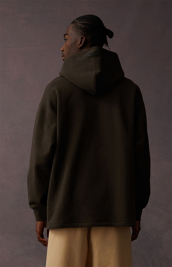 【国内即発】FEAR OF GOD Essentials Relaxed Hoodie Fear of God Essentials FW22 Relaxed Hoodie 'Off Black' FOG