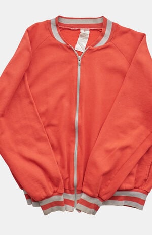 '80s Red Varsity Jacket image number 3
