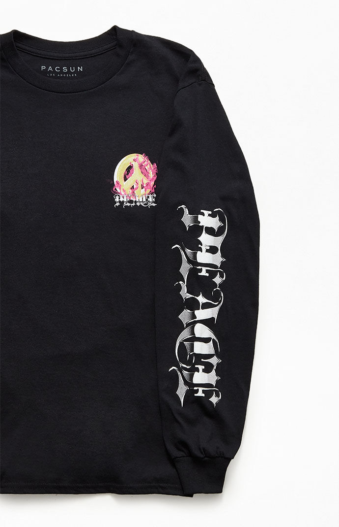 Pacsun rose shirt top