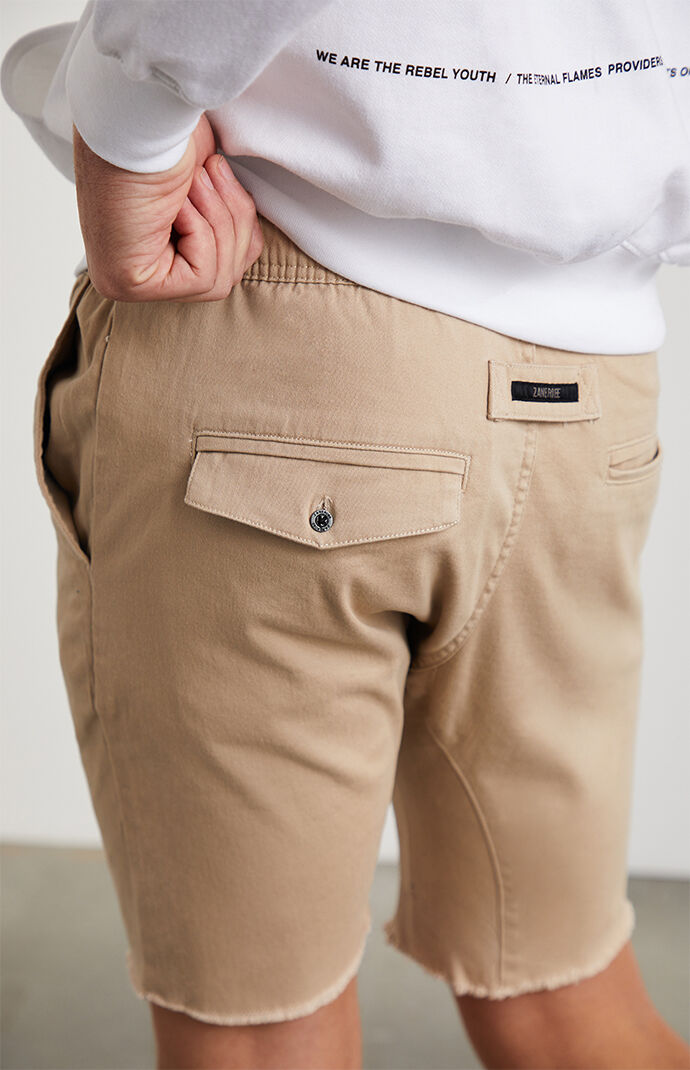 Tan Sure Shot Shorts