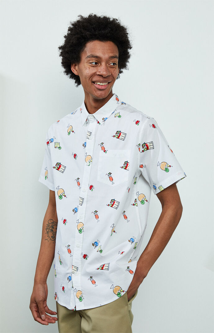 Cowan Short Sleeve Button Up Shirt