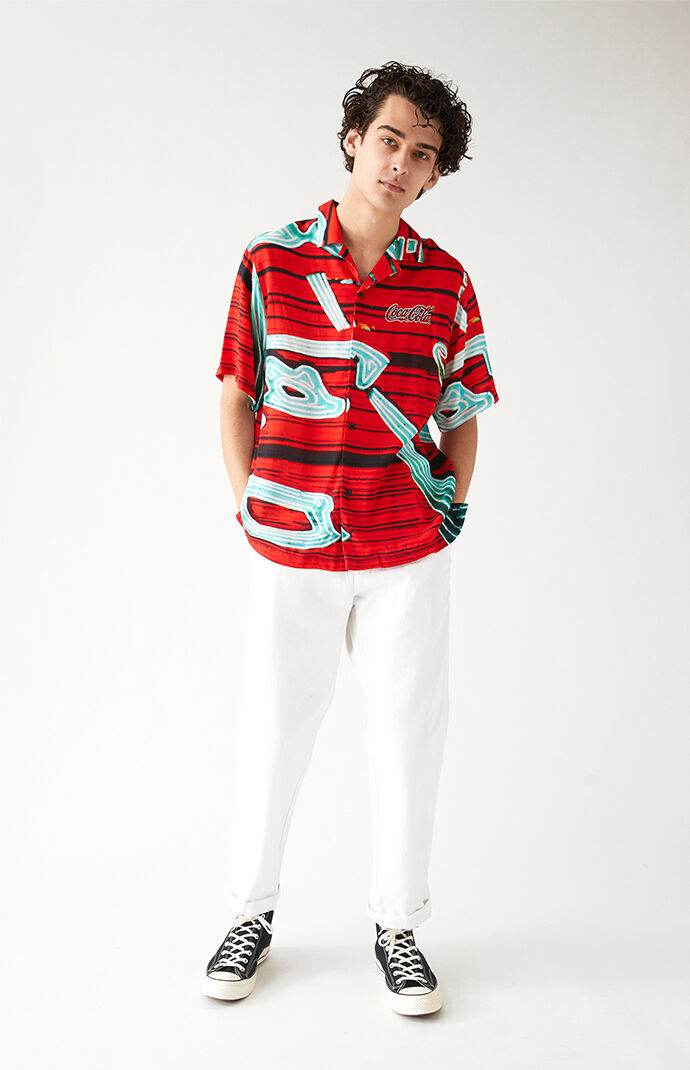 By PacSun Neon Camp Shirt