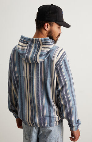 Neo Blue Half-Zip Hoodie image number 3