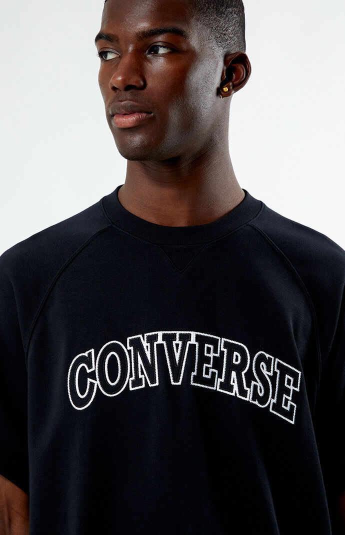 Converse Short Sleeve Crew Neck Sweatshirt PacSun