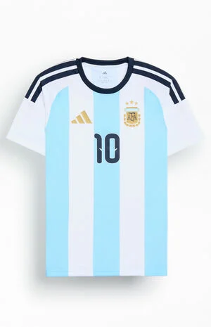 Argentina 26 Home Messi Short Sleeve Jersey image number 1