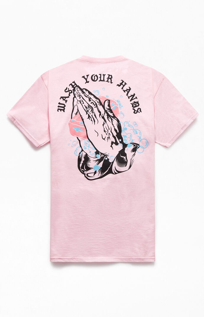 Pink Wash Your Hands T-Shirt