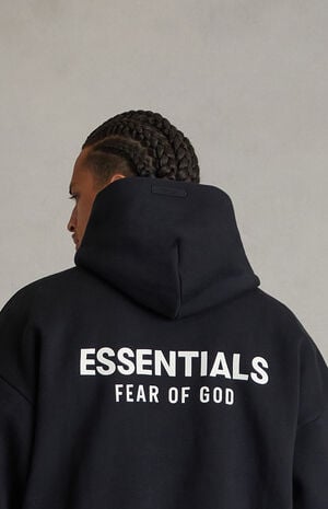 Vintage Black & White Classic Hoodie image number 5