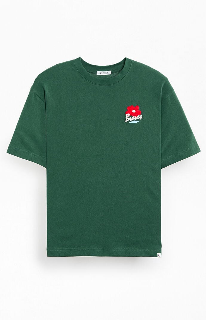 47 Brand Atlanta Braves Gallery Flower T-Shirt