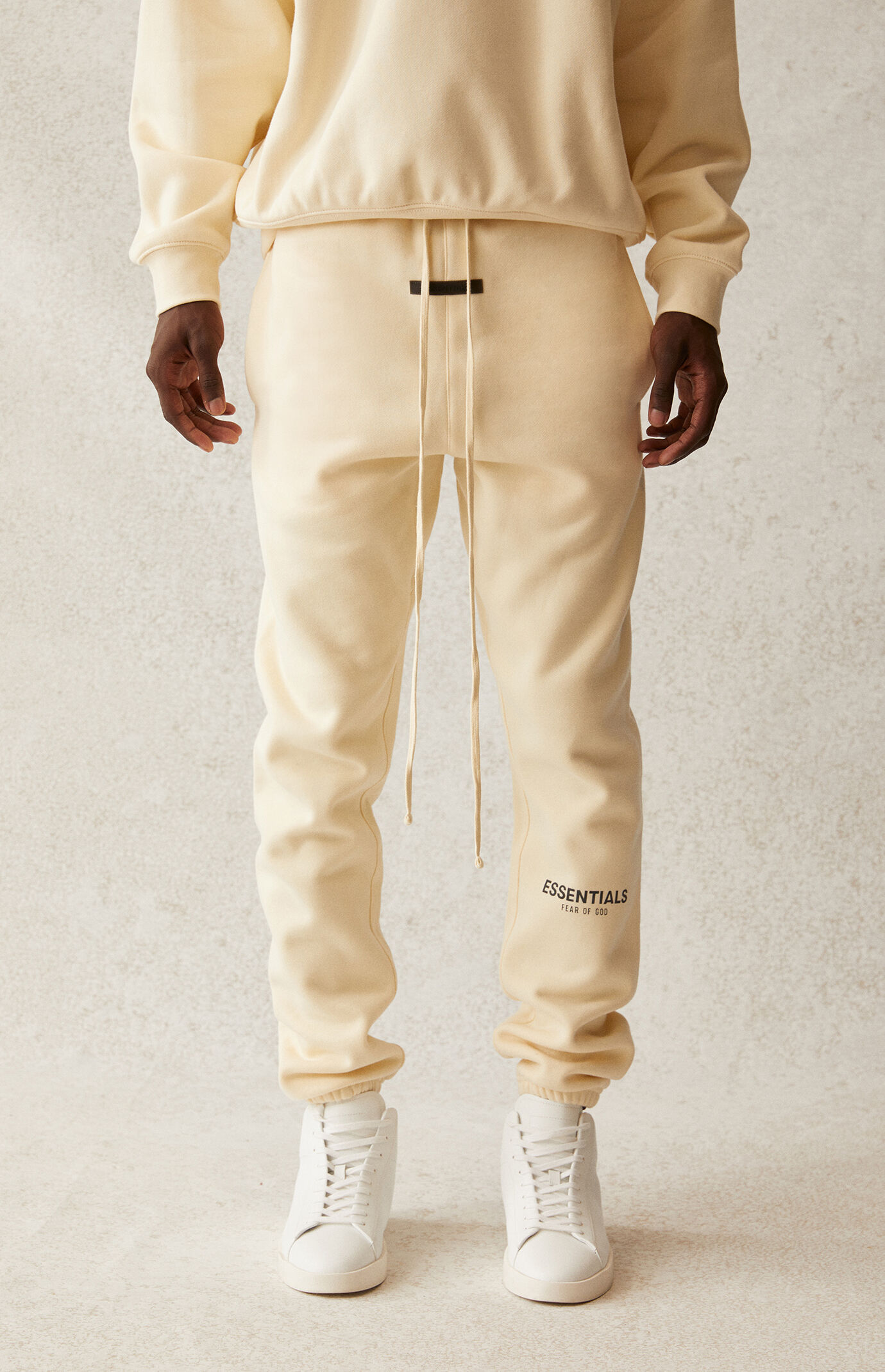 Essentials sweatpants cream Clearance