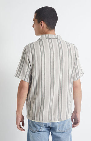 Ian Woven Button Down Shirt image number 3