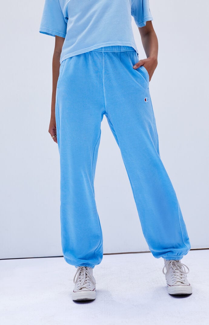 Champion vintage dye fleece sweatpants hot sale
