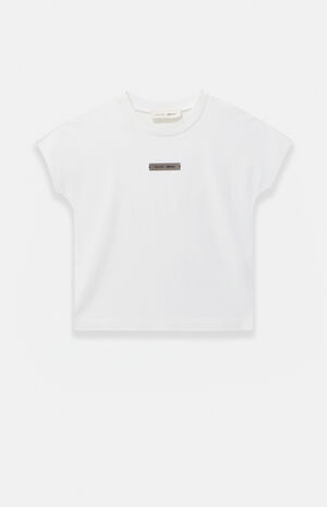 Women's Cloud White Tri-Blend Muscle T-Shirt image number 1