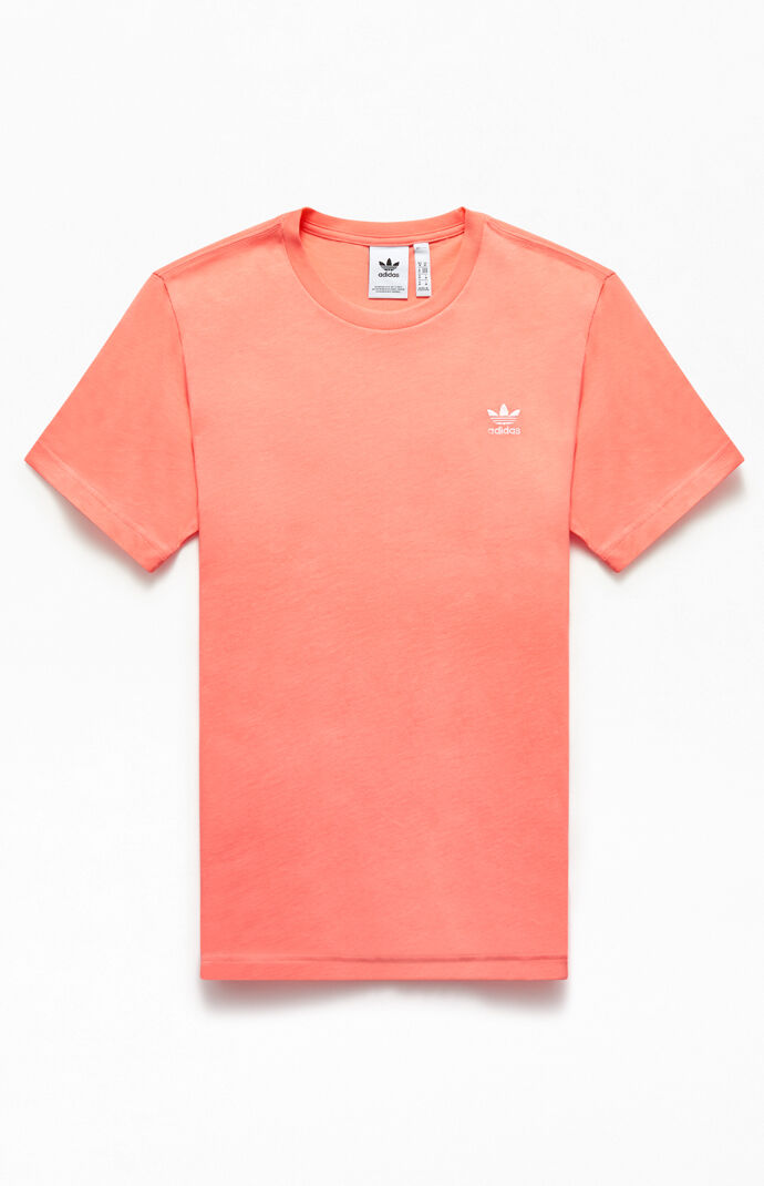coral adidas shirt