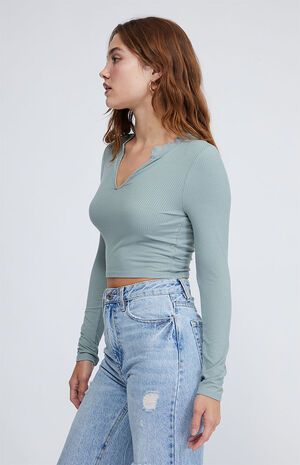 Notch Long Sleeve T-Shirt image number 3