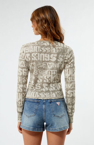 Waffle Knit Long Sleeve Top image number 4