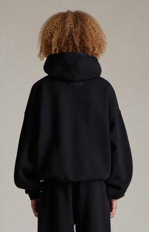 Essentials Jet Black Hoodie image number 4