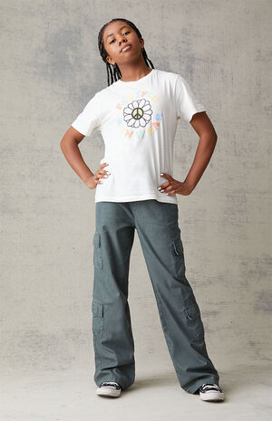 Green Baggy Cargo Pants image number 2